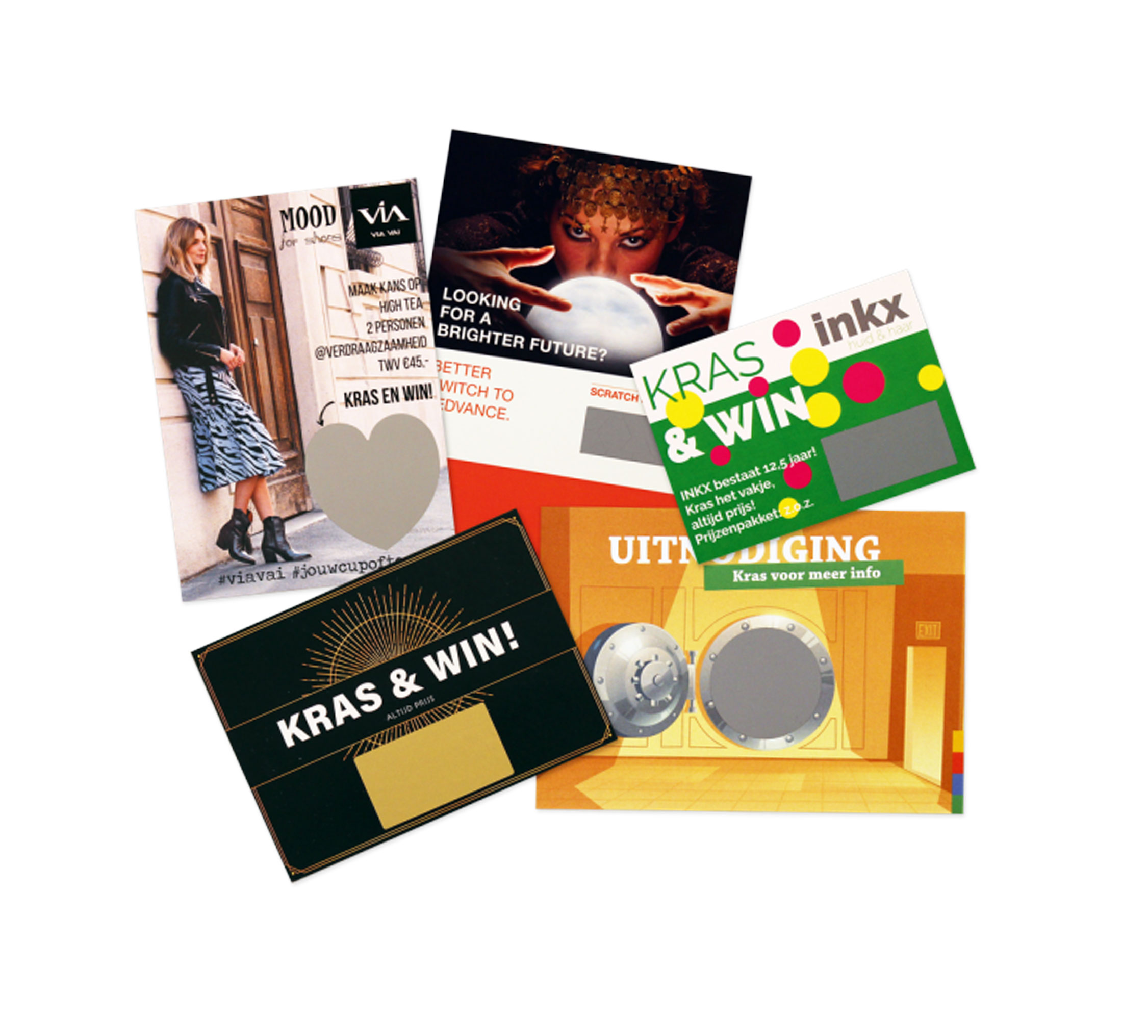 Kleine-oplage-kraskaarten-maken,-kleine-oplage-kraskaarten-drukken,-kraskaart-met-logo