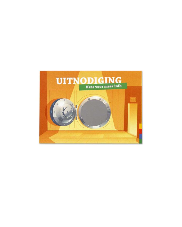 Wij drukken goedkope kraskaarten